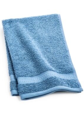 Home Design Cotton 16"x 28" Hand Towel, Created for Macy's Bedding